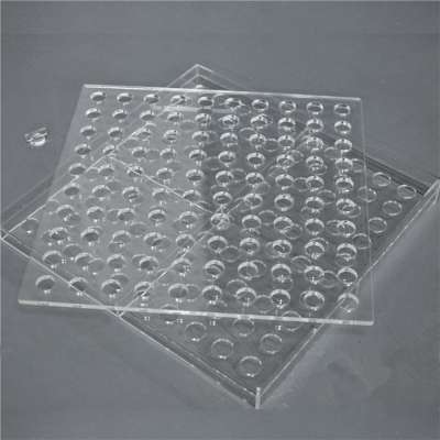 100 Holes Capsule Filling Machine Acrylic Plate Filler